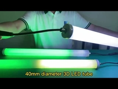 40 มม.360 องศา LED พิกเซลหลอดบาร์ตกแต่ง 1 เมตร DC24v 5050RGB พิกเซลหลอด PAR