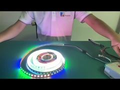 ยอดนิยมบาร์ DC24V DMX512 RGBW 60LEDS/M 20 พิกเซล/M LED แถบยืดหยุ่น UCS512