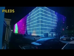 2M RGB LED พิกเซล แบร์ ไลท์ ไฟด้วย SMD 5050 LEDs DMX512/SPI Control Mode และมุมรังสี 270 °