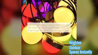 โซลูชันแสงสว่างกลางแจ้งแบบจุดไฟ LED RGB 9W